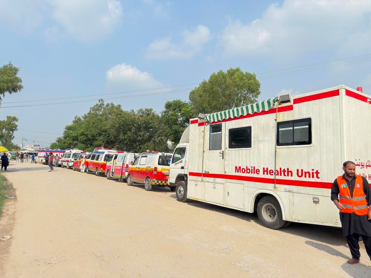 Disaster Response Vehicle Pakistan